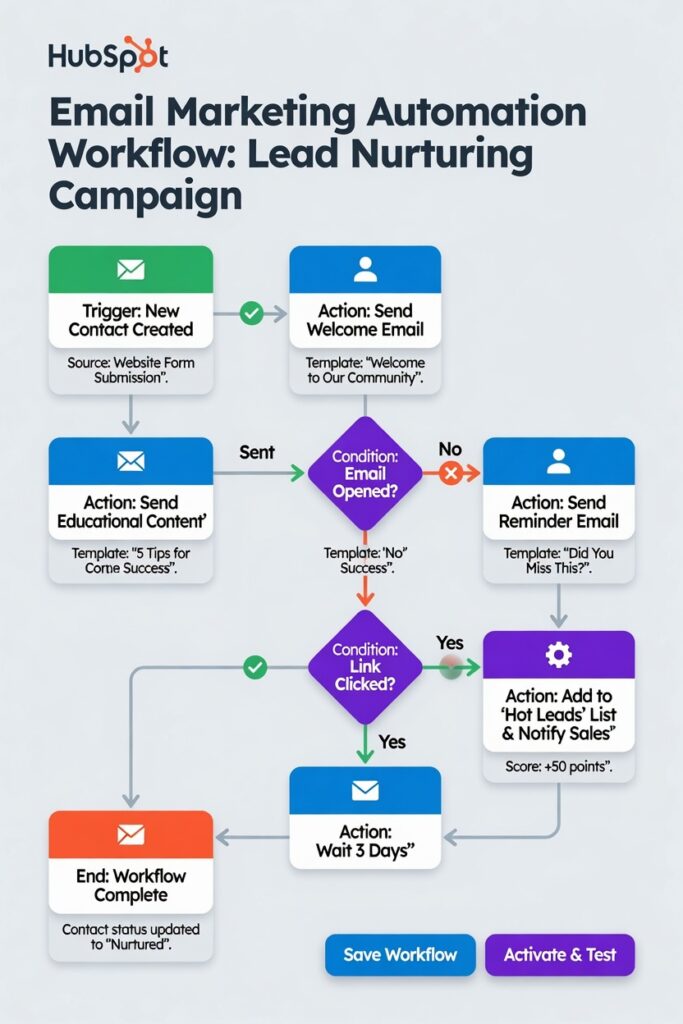 HubSpot email automation 2026