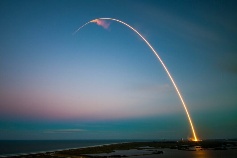 SpaceX orbital AI research: rocket launch supporting experimental edge-computing satellites